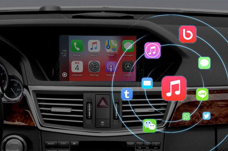 Apple CarPlay 무선 Android Auto 카메라:오리지널 개조 키트